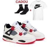 Ghete AJ Imblanite, White/Red